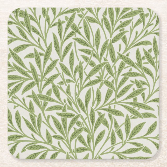 Dessous De Verre Carré Willow Motif, William Morris (Devant)