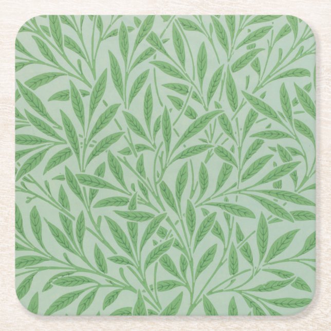Dessous De Verre Carré Willow Motif, William Morris (Devant)