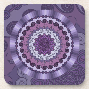 Dessous de verre Carré Wind Mandala