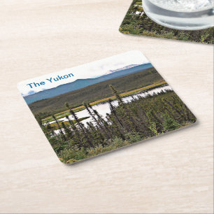 Dessous De Verre Carré Yukon Pond