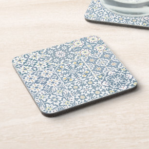 Dessous-de-verre Carreaux Méditerranéens, Marocains, Majolique, Azu