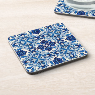 Dessous-de-verre Carrelage méditerranéen, Portugais, Azulejo, Majol