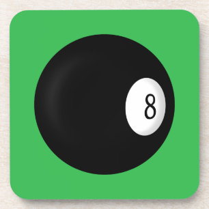 Dessous de verre carrés pour table de billard