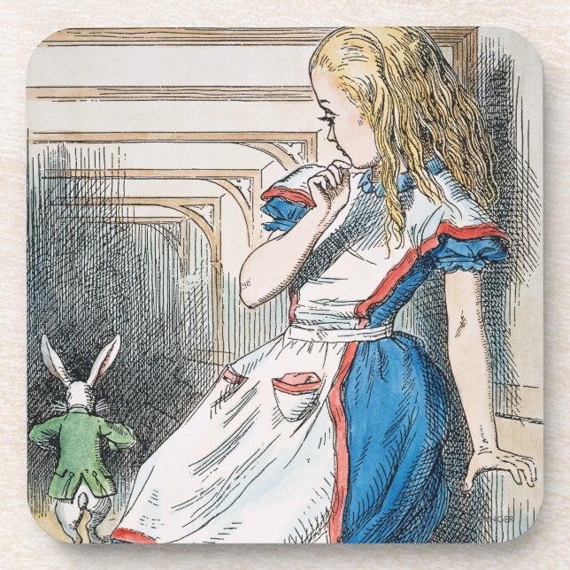 Dessous-de-verre Carroll : Alice, 1865 (Devant)
