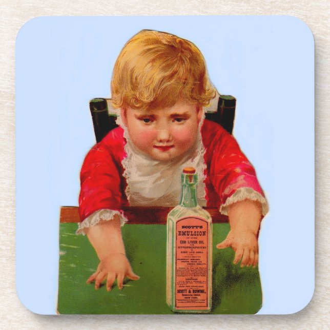 Dessous-de-verre Carte commerciale victorienne : Scott's Emulsion C (Devant)