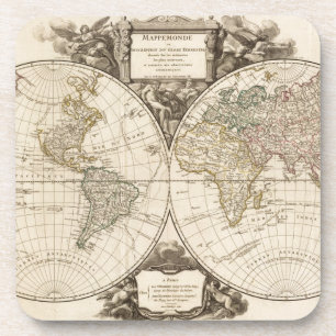 Dessous-de-verre Carte mondiale 9