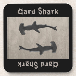 Dessous-de-verre Carte Shark Grey