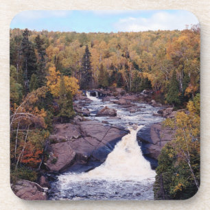 Dessous-de-verre Cascade de Beaver River Ensemble de 6 dessous de v