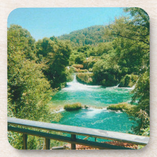 Dessous-de-verre Cascades de Krka - Parc national de Krka - Croatie