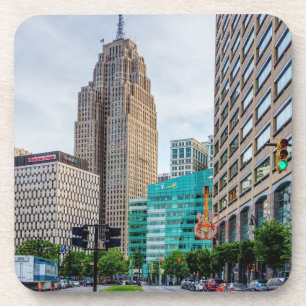 Dessous-de-verre Centre-ville de Detroit