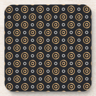 dessous de verre cercles vintages
