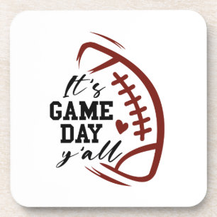Dessous-de-verre C'est le jour du match. Sports.