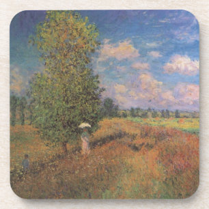 Dessous-de-verre Champ de Coquelicots - Claude Monet - c1875