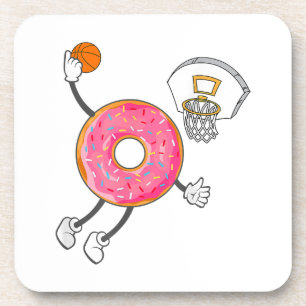 Dessous-de-verre Champ de nourriture Dunking Donut Hole