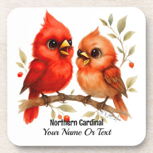 Dessous-de-verre Charme Cardinal du Nord