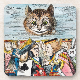 Dessous-de-verre Chat de Cheshire, 1865