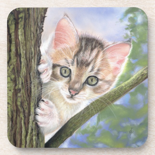 Dessous-de-verre Chaton (Devant)