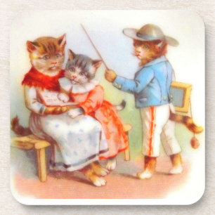 Dessous-de-verre Chats victoriens en chats