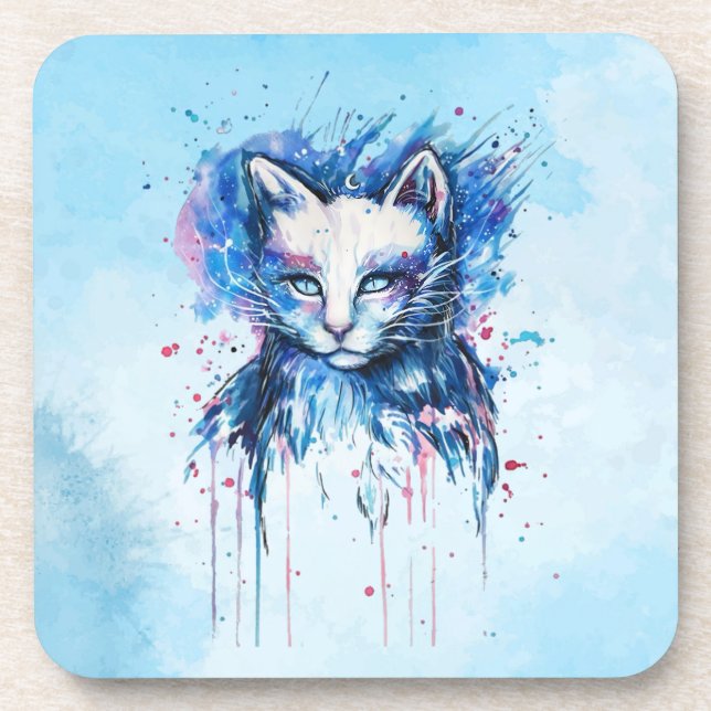 Dessous-de-verre Chatte (Devant)
