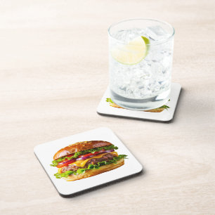 Dessous-de-verre ChaussureHabille hamburger empilé thic