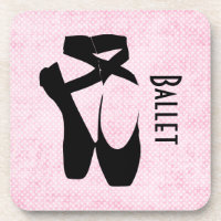 Chaussures de Ballet Noir En Pointe