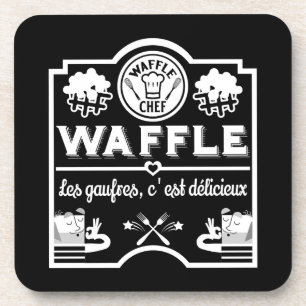 Dessous-de-verre Chef gaufre