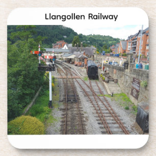 Dessous-de-verre Chemin de fer monté en roller de Llangollen