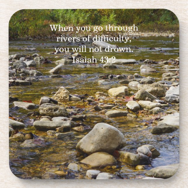 Dessous-de-verre Chemin rocheux (Devant)