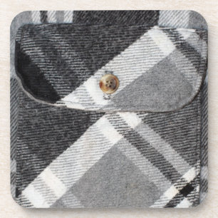 Dessous-de-verre Chemise Plaid