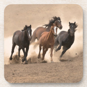 Dessous-de-verre Cheval dans l'automne II