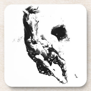 Dessous-de-verre Cheval de course