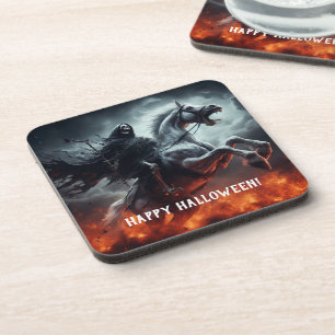 Dessous-de-verre Cheval pâle et la mort Halloween