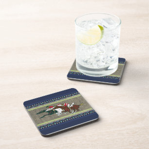 Dessous-de-verre Chevaux de course Beverage Coaster