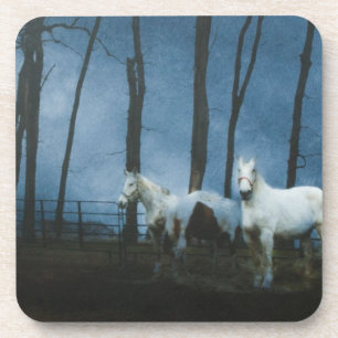 Dessous-de-verre Chevaux fantômes à minuit