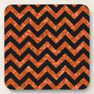 Dessous de verre Chevron Parties scintillant Look