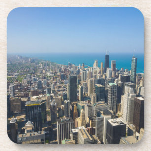 Dessous-de-verre Chicago d'en haut