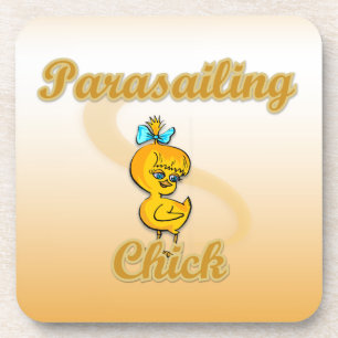 Dessous-de-verre Chick parachutiste