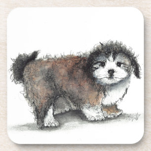 Dessous-de-verre Chien chih tzu Chien chiot, animal de compagnie
