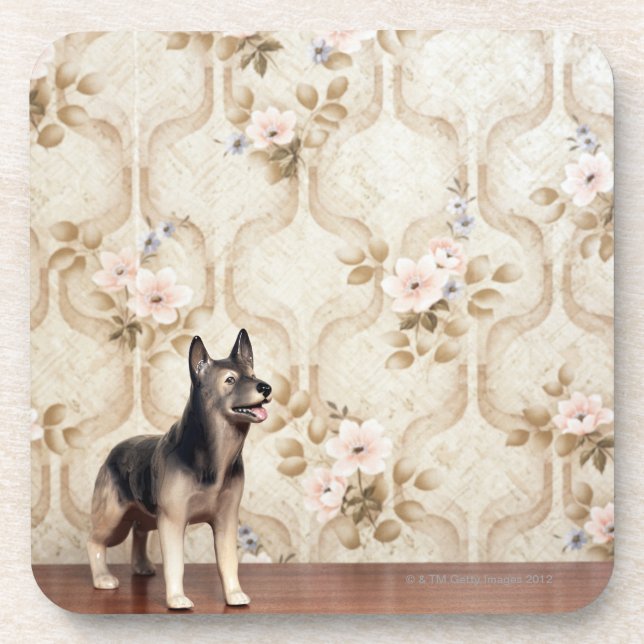 Dessous-de-verre Chien d'Alsation (Devant)