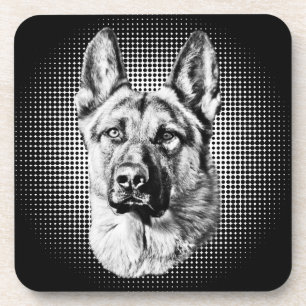 Dessous-de-verre Chien de berger allemand