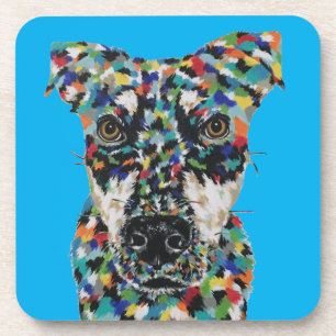 DESSOUS DE VERRE CHIEN DE RACE MIXTE