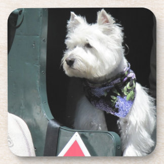 Dessous-de-verre Chien de Terrier de chemin de fer