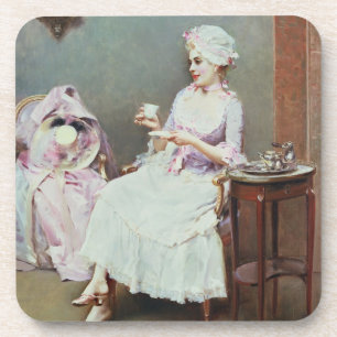 Dessous-de-verre Chocolat chaud (huile sur la toile)