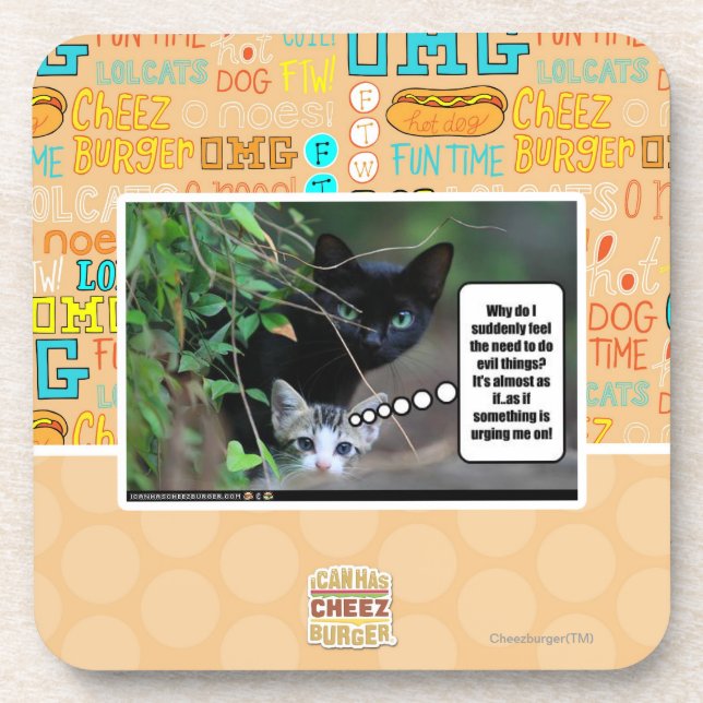 Dessous-de-verre choses mauvaises (Devant)