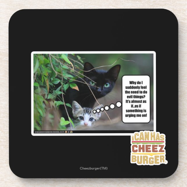 Dessous-de-verre choses mauvaises (Devant)