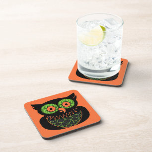 Dessous-de-verre Chouette vintage