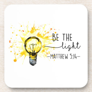 Dessous-de-verre Christian God Be the Light Inspiration Dessous de 