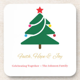 Dessous-de-verre Christmas Coaster