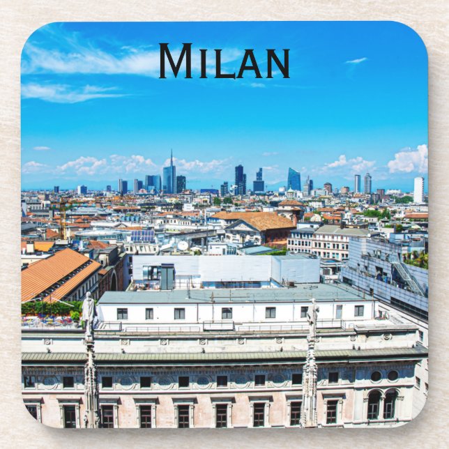 Dessous-de-verre Ciel Milan en Italie (Devant)