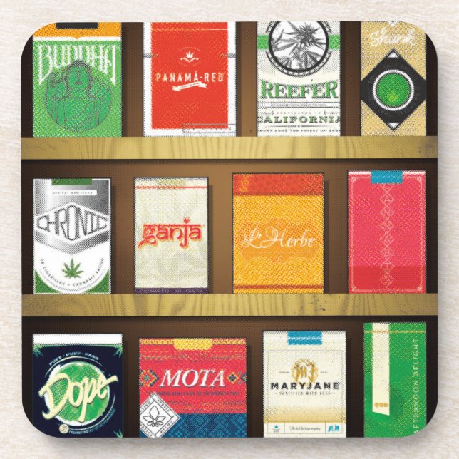 Dessous-de-verre Cigaweed (Devant)